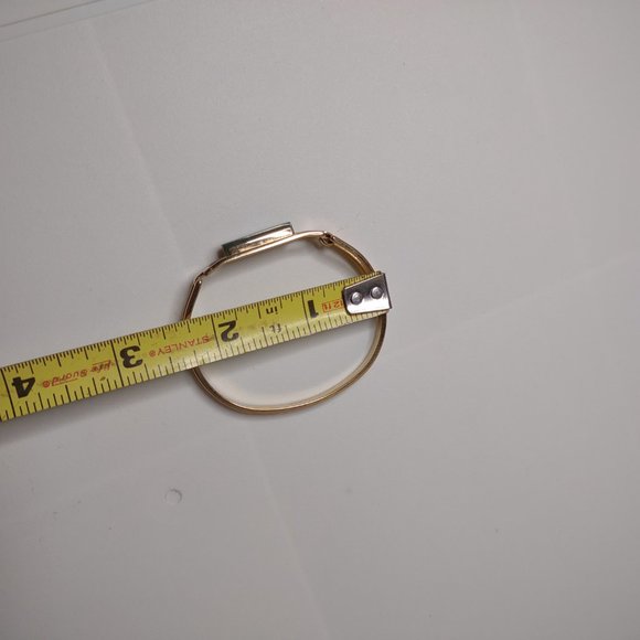 Vintage Avon Green And Gold Tone Bracelet - Picture 15 of 16